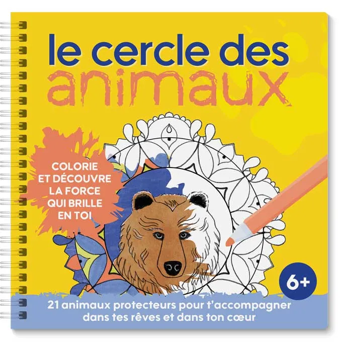 La Sagesse des Animaux — Cahier de mandalas - Version jeunesse
