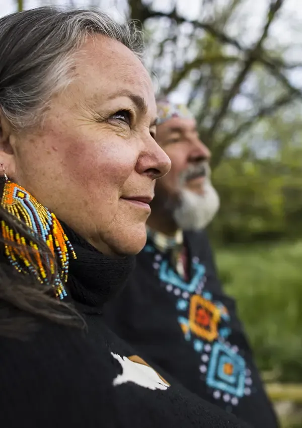 Marie-Josée Tardif et l’aîné Dominique Rankin