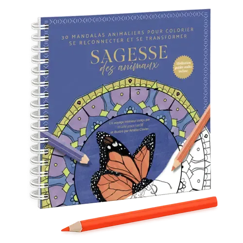 La Sagesse des Animaux — Cahier de mandalas - Version adulte